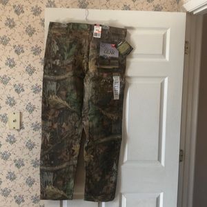 Camo pants by Wrangler